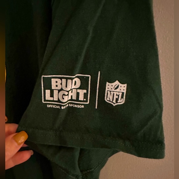 Green Bay Packers NFL Bud Light Men's T Shirt Size XL - Picture 4 of 5